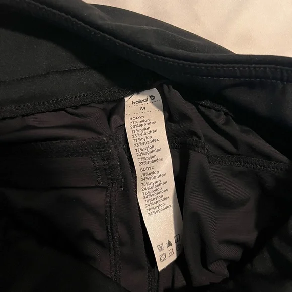 BRAND NEW 2 pairs Black and Gray Athletic Hiking Pants Joggers 5 pockets 28” - Picture 12 of 12